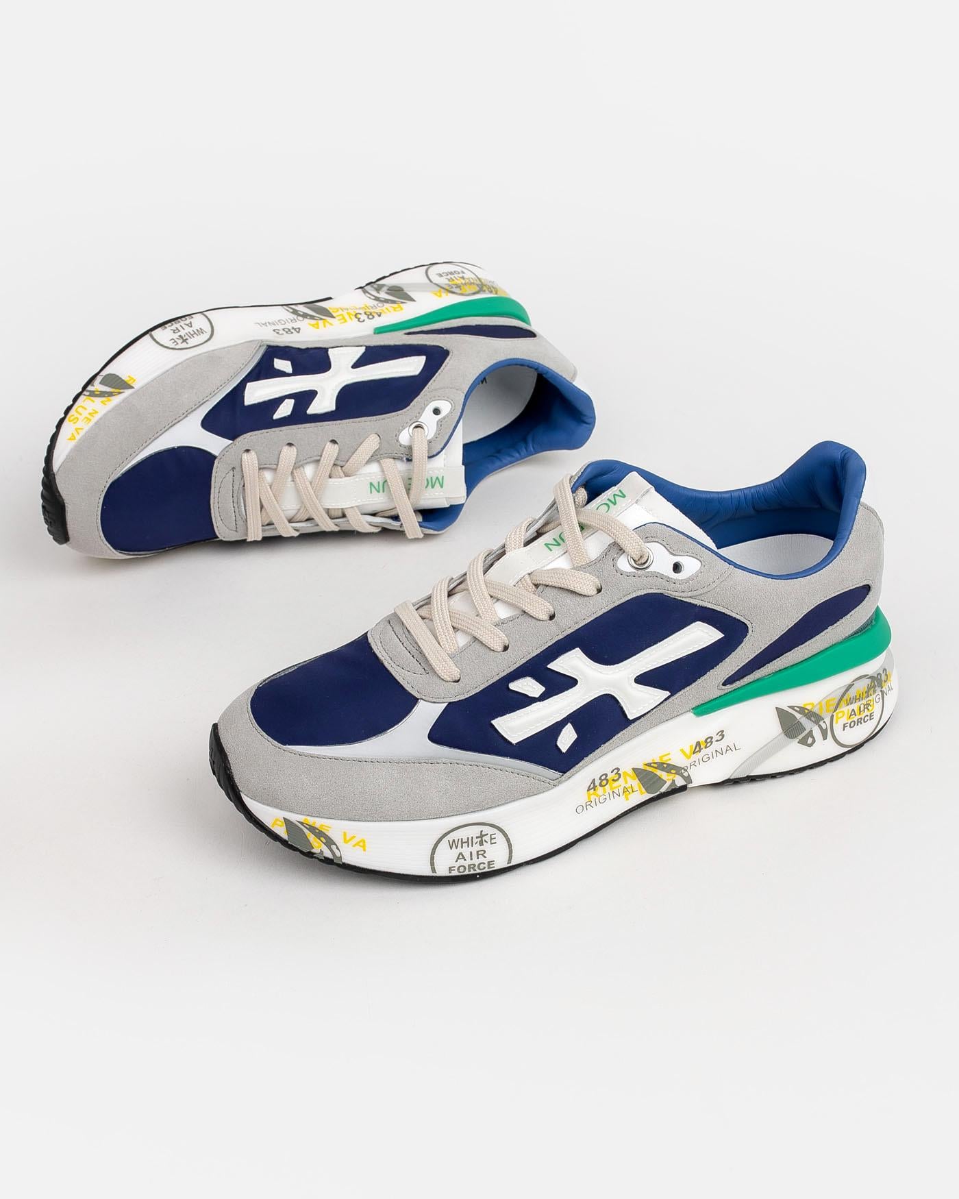 PREMIATA MOERUN 6334GREY AND BLUE