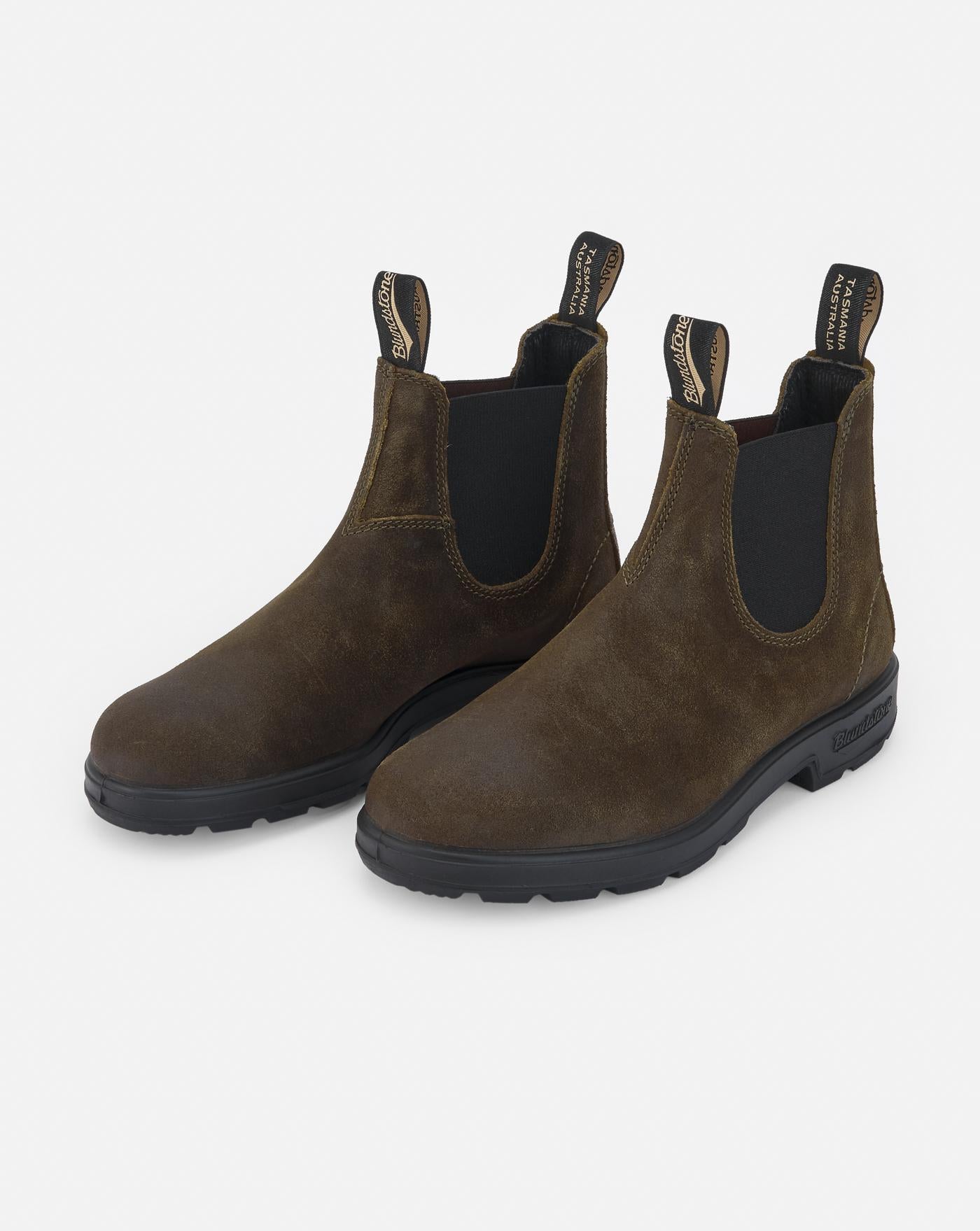 BLUNDSTONE 1615DARK OLIVE SUEDE